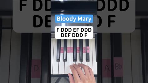 Bloody Mary (Piano Tutorial) #TikTok - YouTube