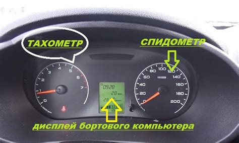 Органы управления Lada Granta