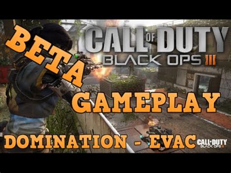 Call Of Duty Black Ops First Gameplay Domination On Evac Youtube