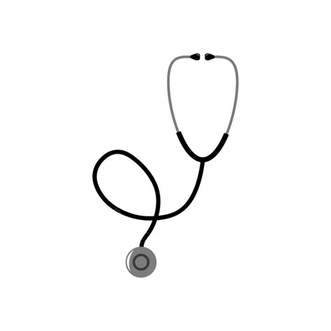 White Stethoscope Clipart Hd Png Stethoscope Vector Isolated On White