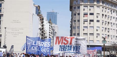 Tras Una Nueva Jornada De Marchas Y Protestas Piqueteras En La Ciudad