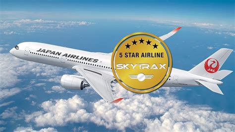 Japan Airlines Is Certified As A 5 Star Airline By Skytrax Jetline Marvel