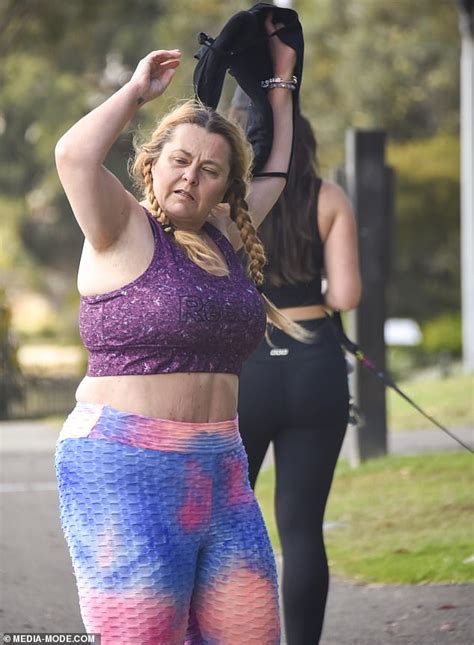 The Biggest Loser Star Ajay Rochester 54 Flaunts Her Body Transformation As She Sweats It Out