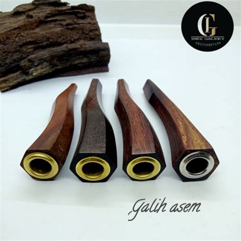 Jual Once Cangklong Varian Segi Delapan 7cm Kayu Galih Asem Setigi