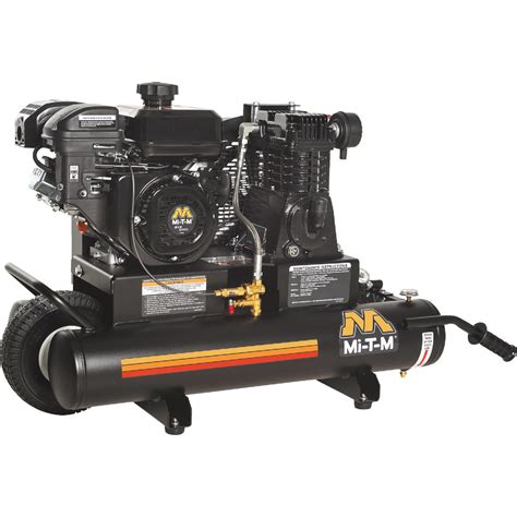 Mi T M 8 Gal Industrial Single Stage Gas Air Compressor Do It Best