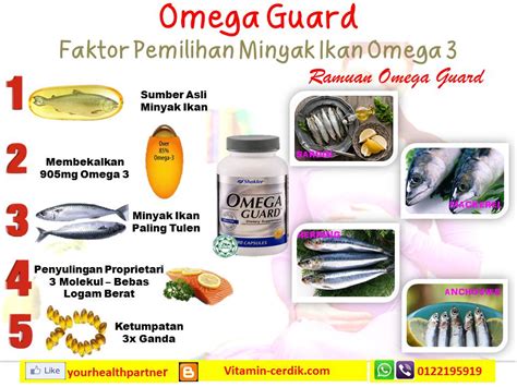 Kebaikan Minyak Ikan Omega 3 Kebaikan Minyak Ikan Omega 3 Mempunyai