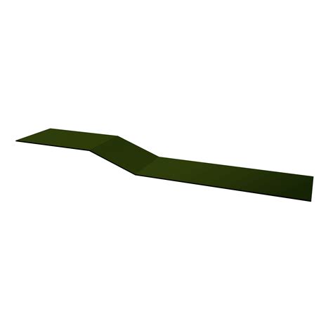 Планка крепежная фальц 0,5 GreenCoat Pural BT matt RR 11 темно-зеленый ...