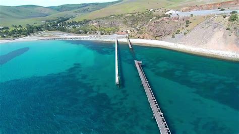 Rapid Bay Sa Jetties Old And New By Cinematic Drone Youtube