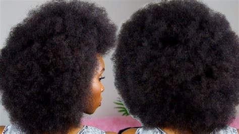 The Perfect Afro Tutorial 4c Natural Hair Youtube