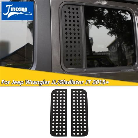 JIDIXIAN Panel De Cristal Para Puerta Trasera De Coche Cubierta