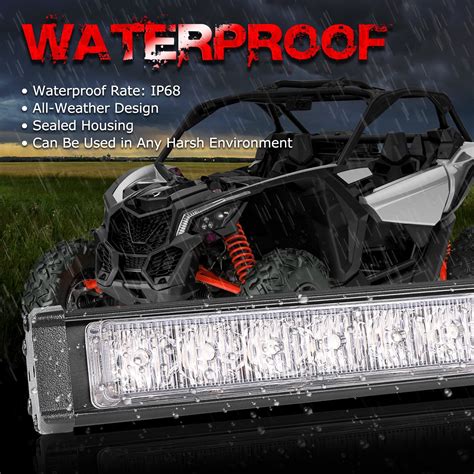 Led Chase Light Bar Offroadown Offroad Rear Led Chase Strobe