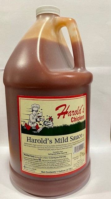 Chicago Original Harold's Chicken Mild Sauce - Gallon – Harold's ...