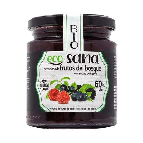 Forest Fruits Jam With Agave Syrup Bio G Ecosana Drasanvi English