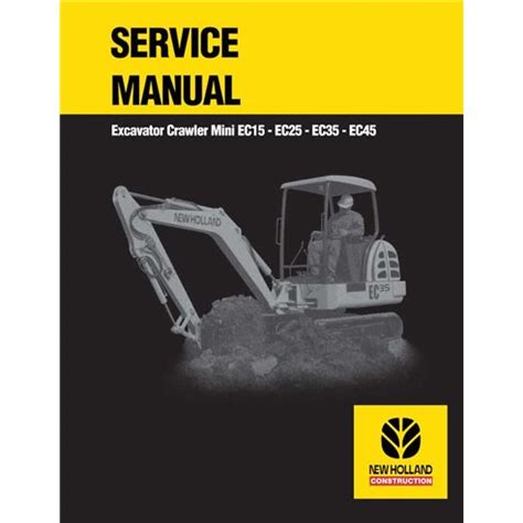 Manual De Servicio En PDF De La Excavadora De Orugas New Holland EC15