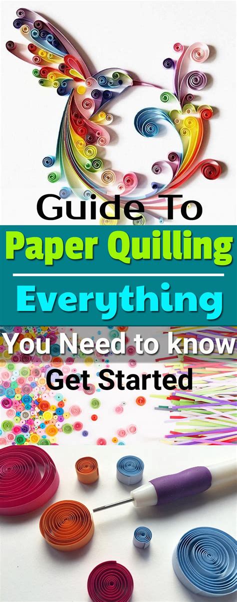 The Ultimate Guide To Paper Quilling Everything You Need To Know Get