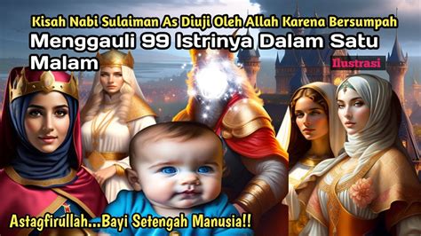 Kisah Sebab Nabi Sulaiman As Memiliki Keturunan Bayi Setengah Manusia