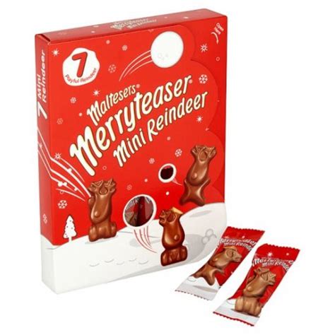 Merryteaser Malteser Chocolate Reindeer T Pack 7 Reindeer £1 At