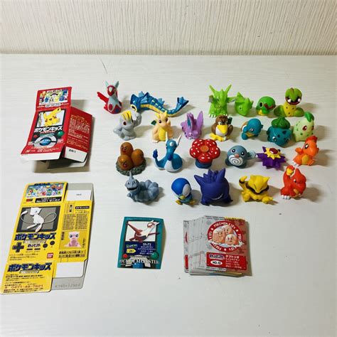 和22 60 1円 バンダイ ポケットモンスター ポケモンキッズ フィギュア カード まとめ ゼニガメ フシギダネ ギャラドス ダグドリオ 他