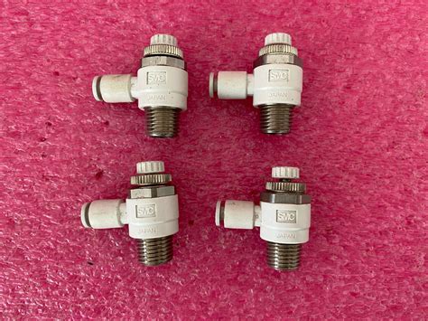 Smc As F Speed Control Valve Lot Of Ebay