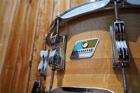 Ludwig USA Classic Maple Series In Butcher Block Wrap 6 5x14 Reverb