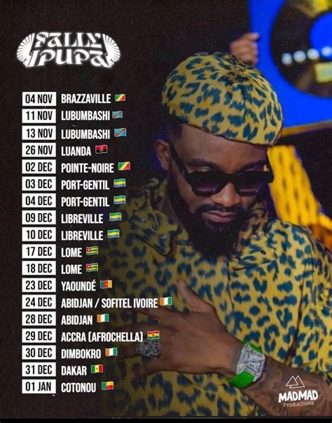 Fally Ipupa Poursuit Sa Tourn E Dans Villes Africaines Acp