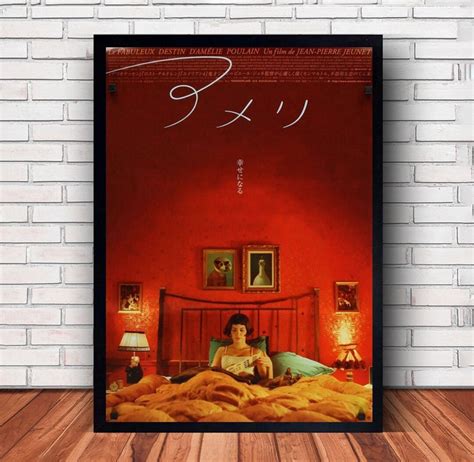 Amelie Movie Poster Canvas Wall Art Family Decor Home - Etsy