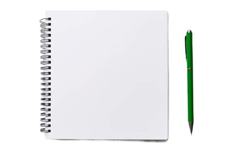 Notebook and Pen on transparent background. 43349801 PNG