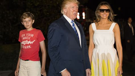 Times Barron Trump's Fashion Choices Caused A Stir During Donald's ...