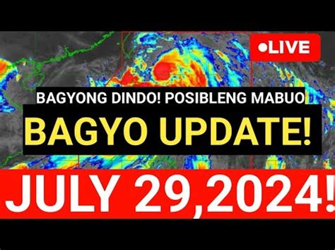 BAGYO UPDATE Wag Maging KAMPANTE BANTA NG BAGYONG DINDO Wag Ng