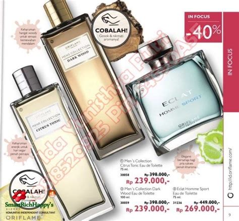 Katalog Parfum Oriflame Homecare