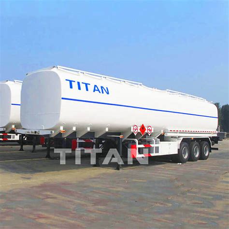 3 Axle 40000 Liters Fuel Tanker Trailer For Sale Price