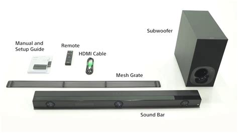 Unboxing and Setup Guide | Sony Z9F Soundbar - YouTube