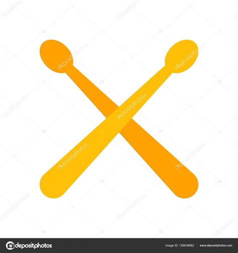 Drum Sticks Icon Stock Vector By ©get4net 159638982