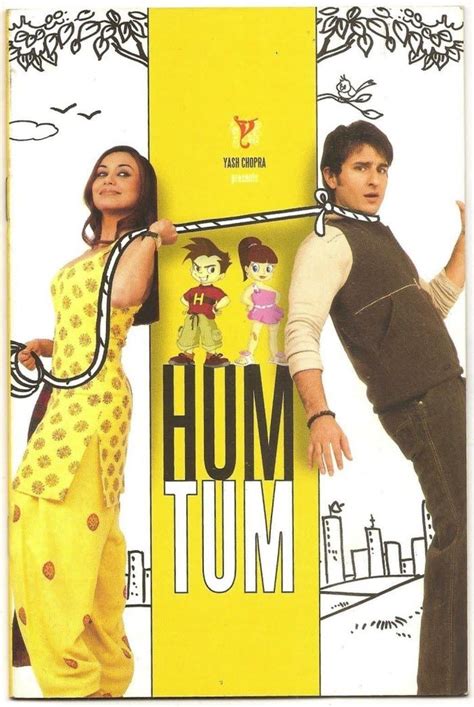 Hum Tum Rani Mukerji And Saif Ali Khan Bollywood Bollywood Posters