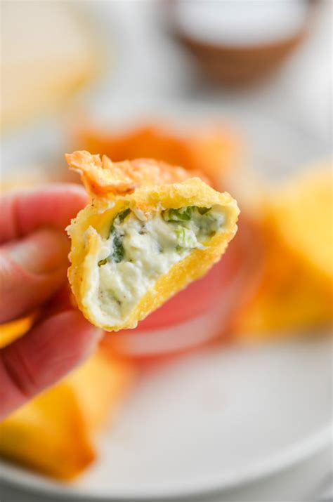 Jalapeño Popper Wontons Recipe Lifes Ambrosia