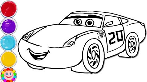 24 Car Drawing Color : Free Coloring Pages