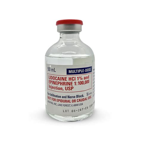 Lidocaine With Epinephrine Carie Boyd Pharmaceuticals