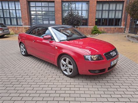 Audi A4 CABRIO zarejestrowane Benzyna LPG 2003 Wrocław Stare Miasto