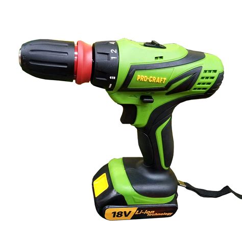 Шуруповерт аккумуляторный Procraft PA18Pro DFR