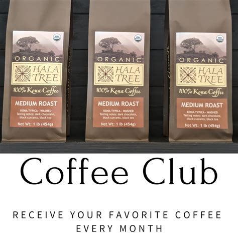 Award Winning Kona Coffee Club Coffee Club Coffee Kona Coffee