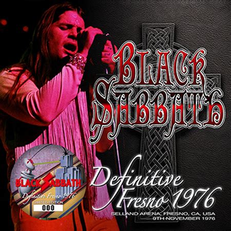 SYMPATHY FOR THE BOOTLEGS DEFINITIVE FRESNO 1976 BLACK SABBATH