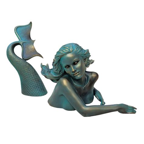 Design Toscano Meara The Mermaid Sculptural Garden Swimmer