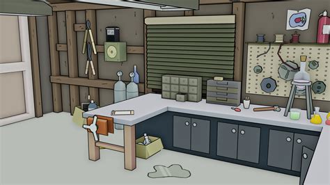 Rick And Morty Garage Wallpapers - Wallpaper Cave