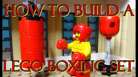 How To Build A Lego Boxing Set Youtube