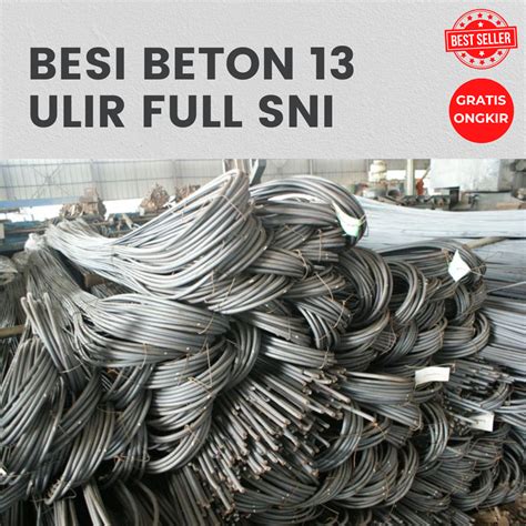 Jual Besi Beton 13 Mm Ulir Full Sni Sertifikat Ts280 Kota