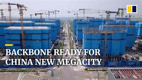 Chinas New Megacity Xiongan Takes Shape Near Beijing With Residential