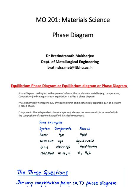 Mo 201 Phase Diagram Pdf