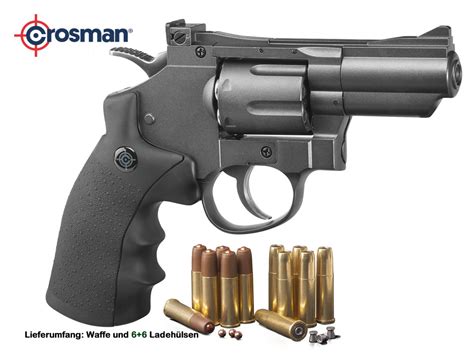 CO2 Revolver Crosman SNR357 SNUB NOSE 6 Schuss Kaliber 4 5 Mm BB Und