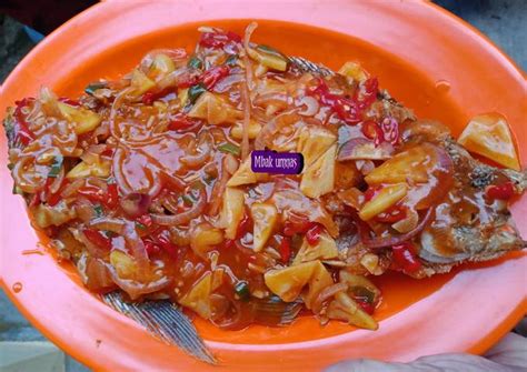 Resep Gurame Asam Manis Pedas Oleh Mbak Umnas Cookpad