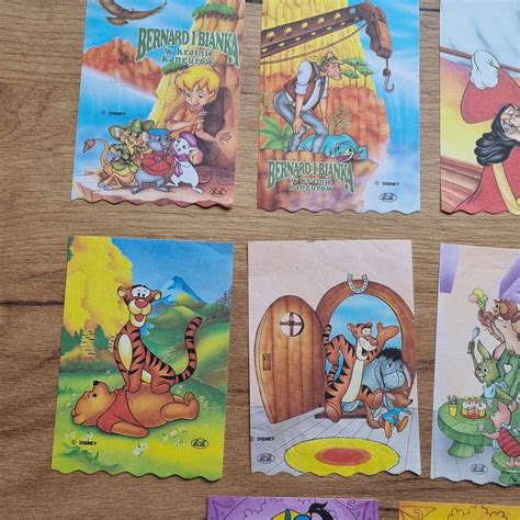 Zestaw Karteczki Kolekcjonerskie Notesikowe Disney Lata Vintage